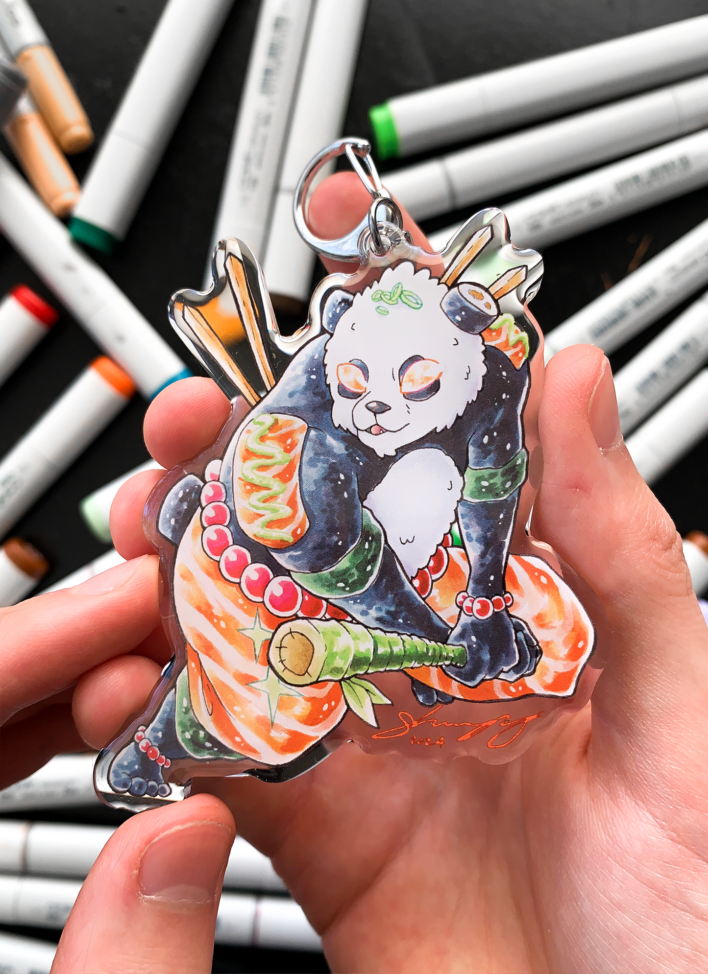 LIMITED: BAMBOO KEYCHAIN