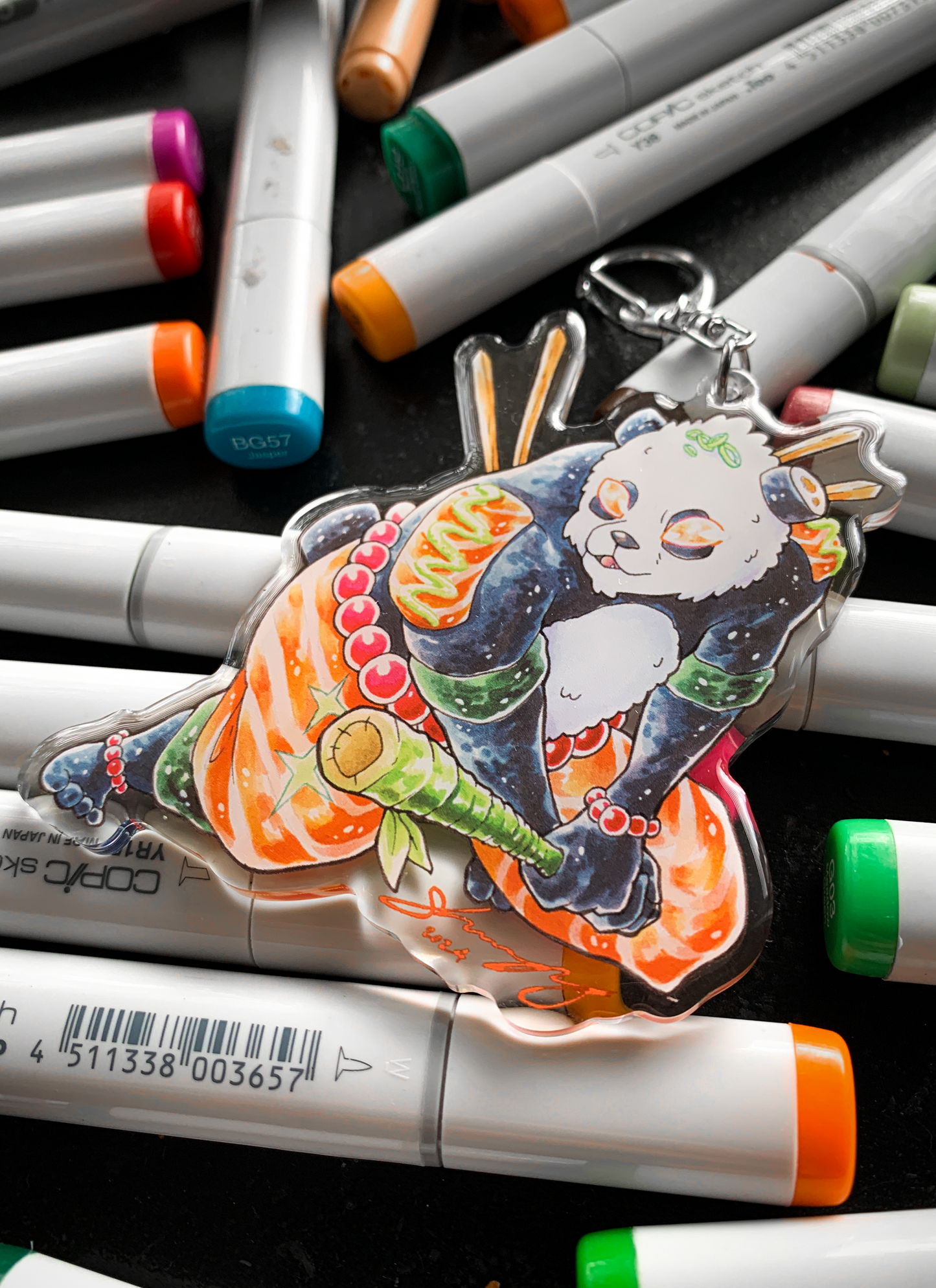 LIMITED: BAMBOO KEYCHAIN
