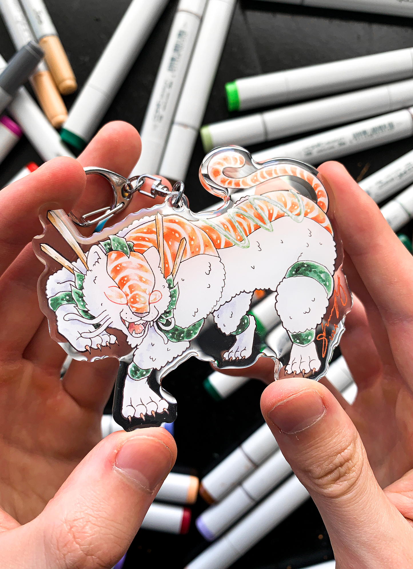 LIMITED: TORA KEYCHAIN