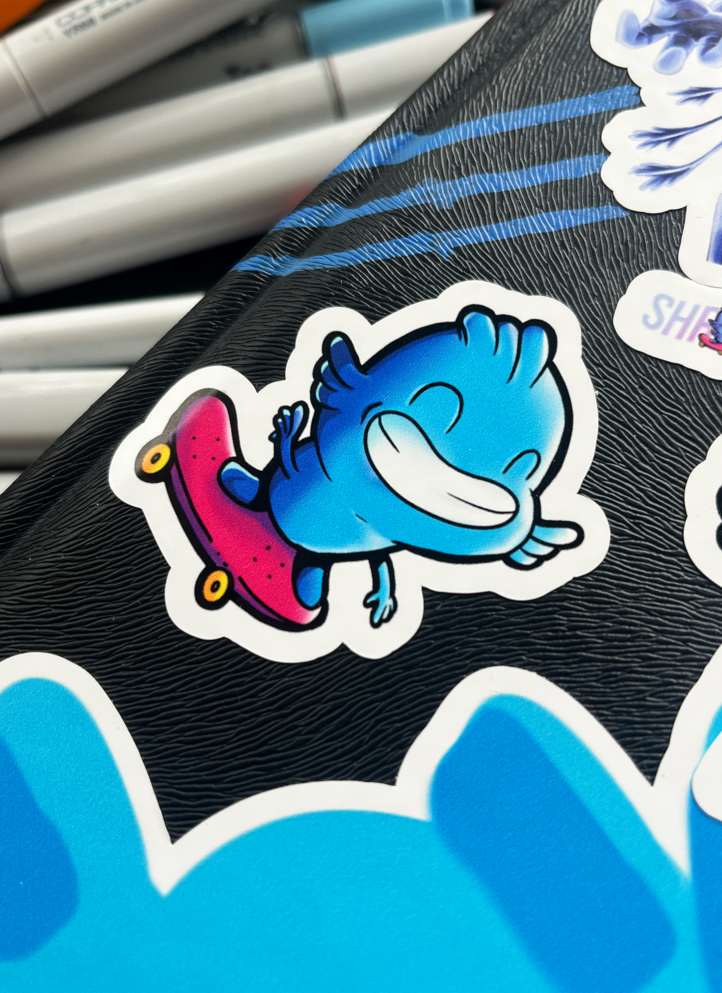 SHRIMPY STICKER