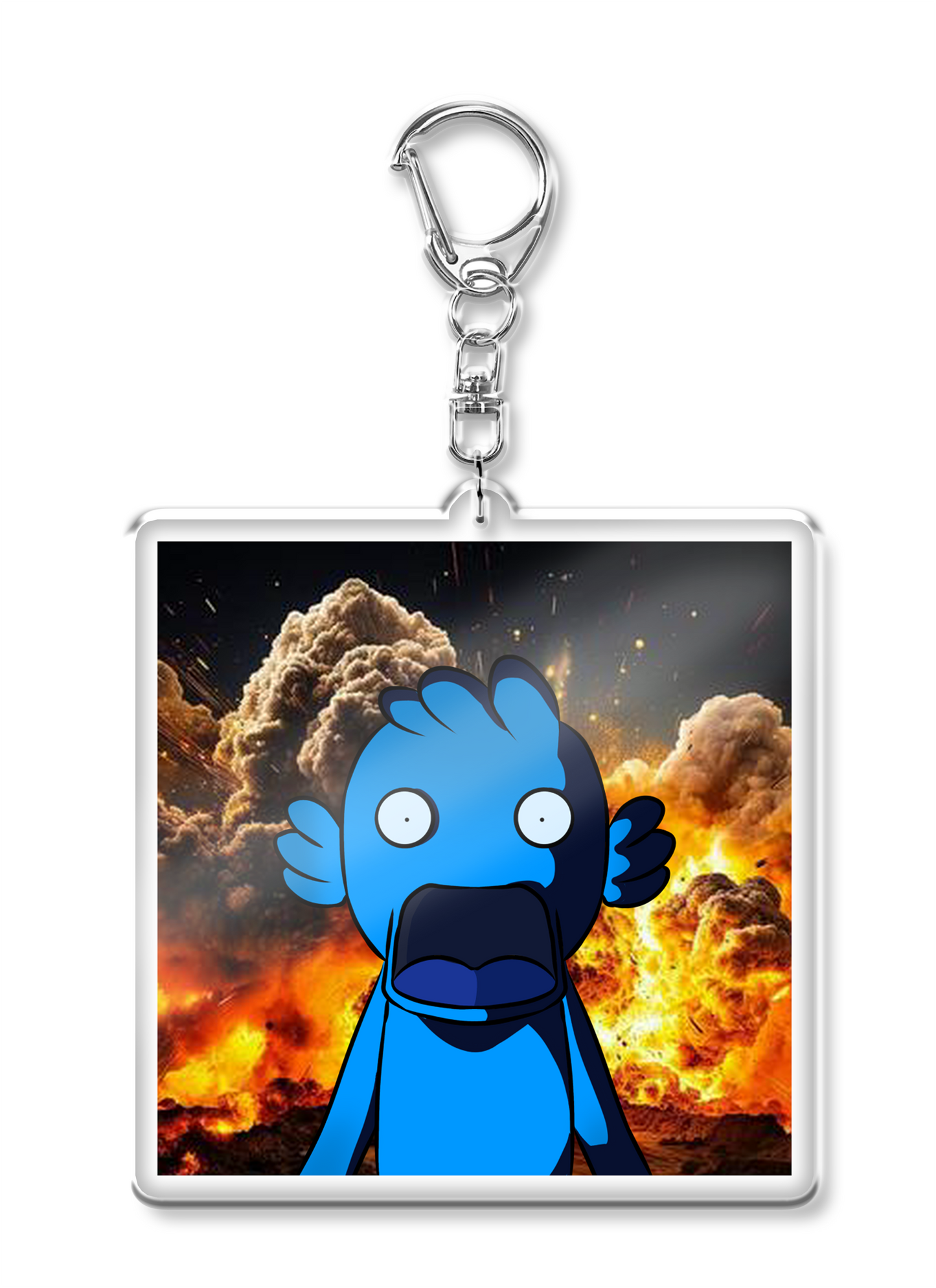 SHRIMPLOSION KEYCHAIN