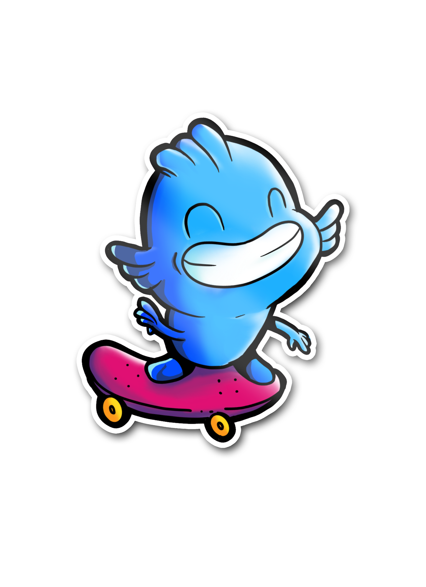 SHRIMPY STICKER