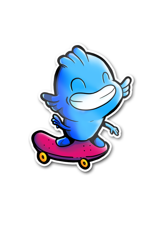 SHRIMPY STICKER