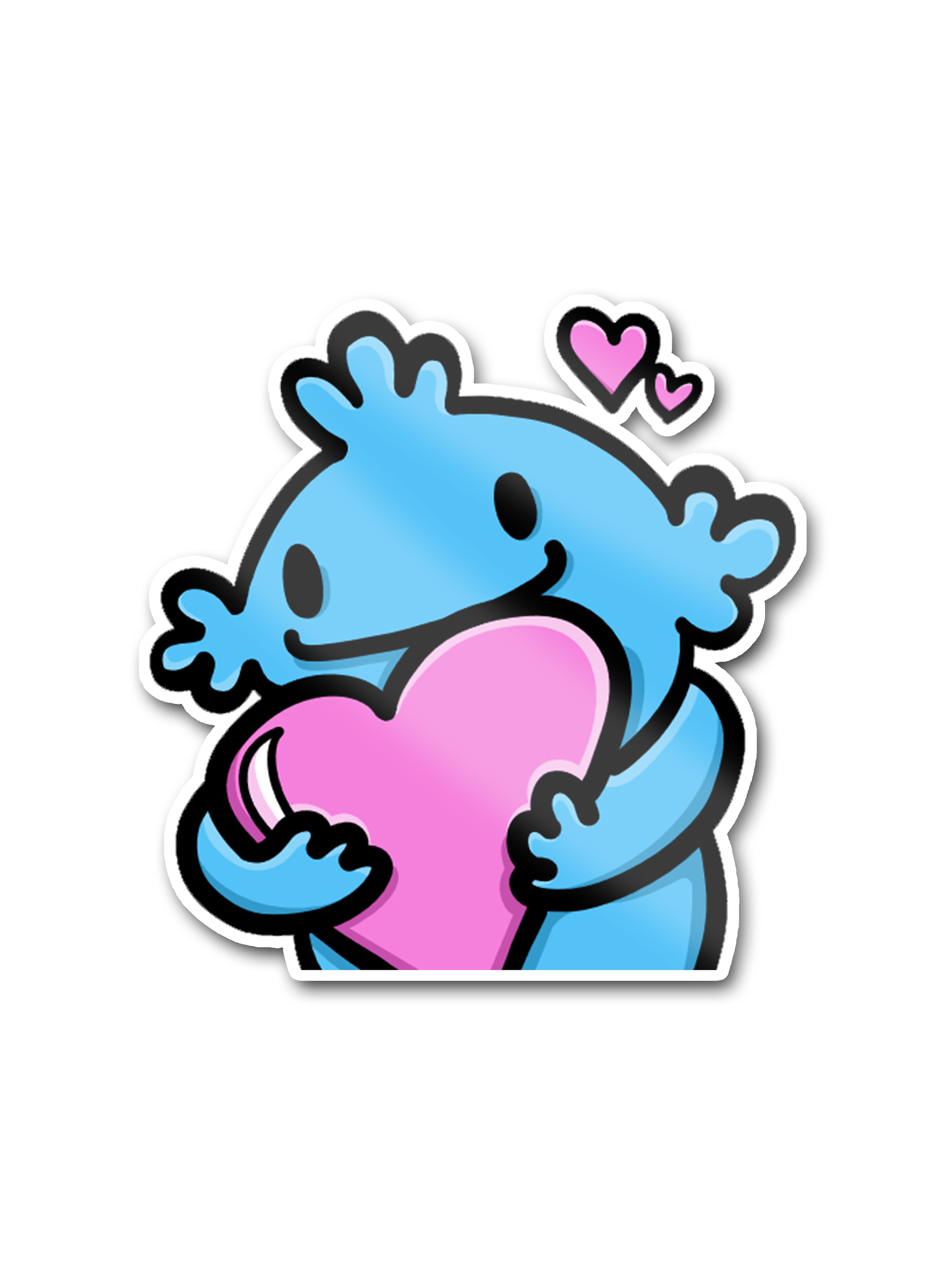 SHRIMPY LOVE STICKER