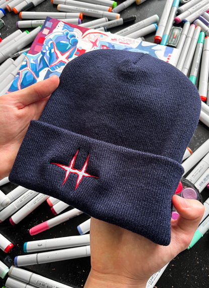 THE EVIL SHRIMPY BEANIE