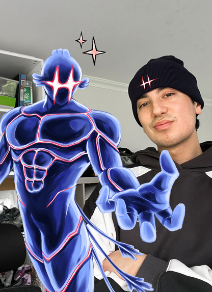 THE EVIL SHRIMPY BEANIE