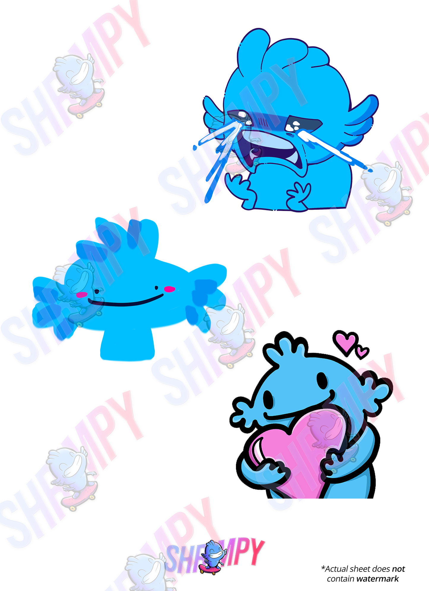 STICKER TRIO: CUTE SET